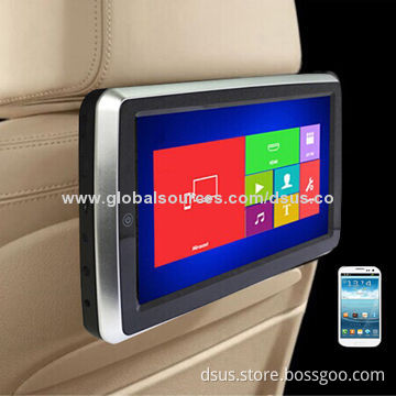 Car multimedia players, 10.1-inch Wi-Fi display multimedia player with bracket, FM & IR transmitter